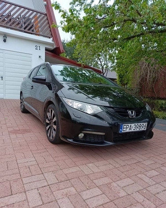 Honda Civic cena 37500 przebieg: 228000, rok produkcji 2014 z Łódź małe 92